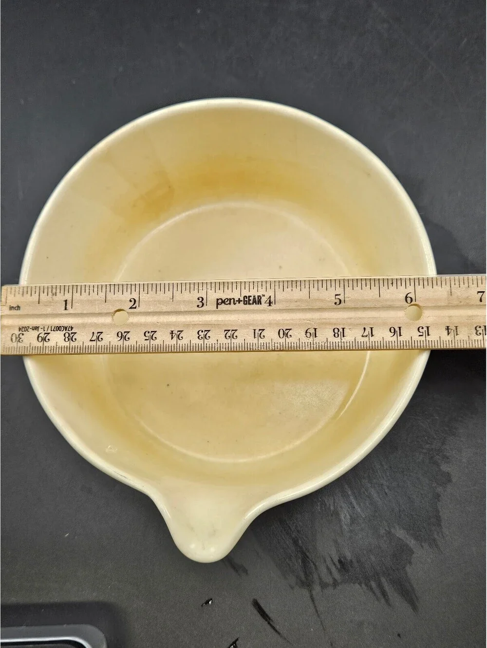 Vtg Hoganas Keramik Sweden Lidded Mid Century Modern AJ Fine Crack